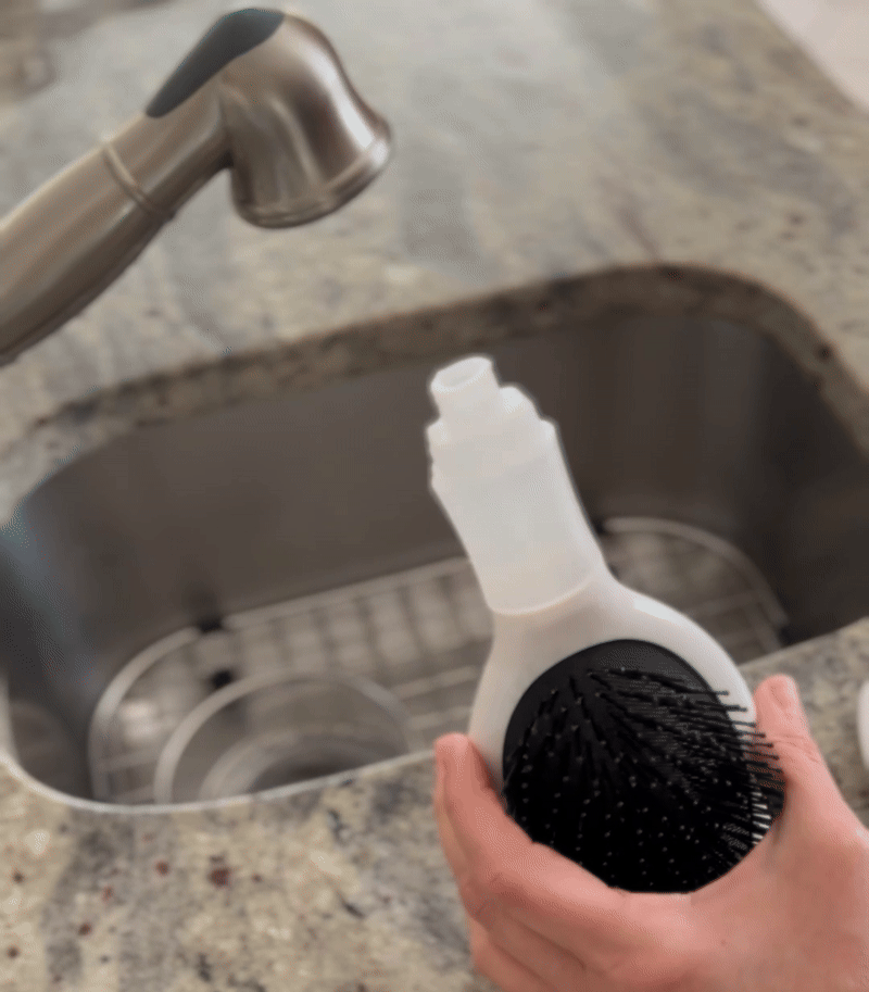 Step 3: Secure the sprayer tightly and snap the cap back on